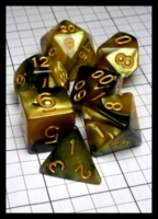 Dice : Dice - Dice Sets - Chinese Dice Gold and Black Swirl with Gold - eBay Jun 2016